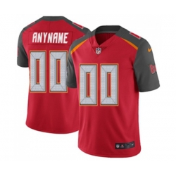 Tampa Bay Buccaneers Customized Red Team Color Vapor Untouchable Limited Player Football Jersey