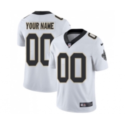 New Orleans Saints Customized White Vapor Untouchable Limited Player Football Jersey