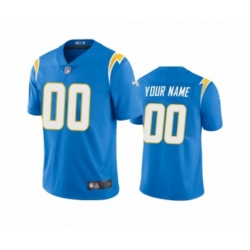 Los Angeles Chargers Custom Powder Blue 2020 Vapor Limited Jersey