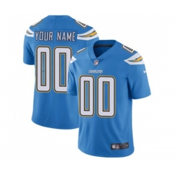 Los Angeles Chargers Customized Electric Blue Alternate Vapor Untouchable Limited Player Football Jersey