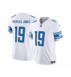 Detroit Lions #19 Donovan Peoples-Jones White 2023 F.U.S.E. Vapor Untouchable Limited Football Stitched Jersey