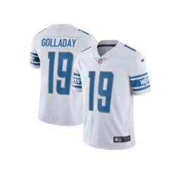 Detroit Lions #19 Kenny Golladay Limited White Vapor Untouchable NFL Jersey Detroit Lions #19 Kenny Golladay Limited White Vapor Untouchable NFL Jersey