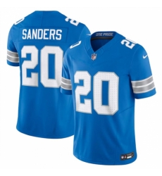 Detroit Lions #20 Barry Sanders Blue 2024 F.U.S.E. Vapor Limited Stitched Jersey