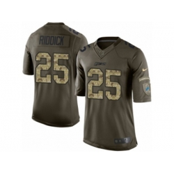 Detroit Lions #25 Theo Riddick Limited Green Salute to Service NFL Jersey Detroit Lions #25 Theo Riddick Limited Green Salute to Service NFL Jersey