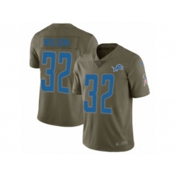 Detroit Lions #32 Tavon Wilson Limited Olive 2017 Salute to Service NFL Jersey Detroit Lions #32 Tavon Wilson Limited Olive 2017 Salute to Service NFL Jersey