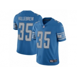Detroit Lions #35 Miles Killebrew Blue Team Color Vapor Untouchable Limited Player NFL Jersey Detroit Lions #35 Miles Killebrew Blue Team Color Vapor Untouchable Limited Player NFL Jersey