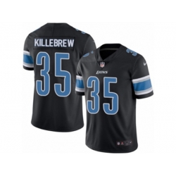 Detroit Lions #35 Miles Killebrew Limited Black Rush Vapor Untouchable NFL Jersey Detroit Lions #35 Miles Killebrew Limited Black Rush Vapor Untouchable NFL Jersey