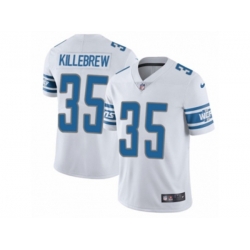 Detroit Lions #35 Miles Killebrew White Vapor Untouchable Limited Player NFL Jersey Detroit Lions #35 Miles Killebrew White Vapor Untouchable Limited Player NFL Jersey