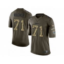 Detroit Lions #71 Ricky Wagner Limited Green Salute to Service NFL Jersey Detroit Lions #71 Ricky Wagner Limited Green Salute to Service NFL Jersey
