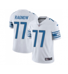 Detroit Lions #77 Frank Ragnow White Vapor Untouchable Limited Player Football Jersey