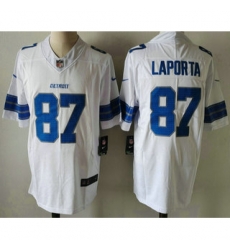 Detroit Lions #87 Sam Laporta Limited White 2024 Vapor Stitched Jersey