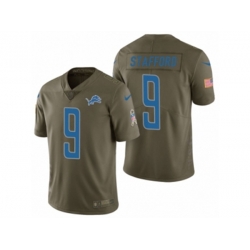 Detroit Lions #9 Matthew Stafford Olive 2017 Salute to Service Limited Jerseys Detroit Lions #9 Matthew Stafford Olive 2017 Salute to Service Limited Jerseys