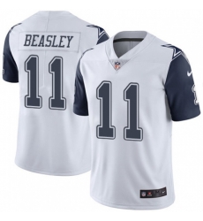 Dallas Cowboys #11 Cole Beasley Limited White Rush Vapor Untouchable NFL Jersey