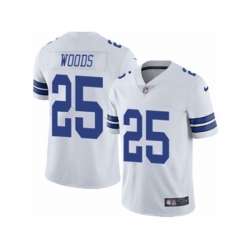 Dallas Cowboys #25 Xavier Woods Vapor Untouchable Limited White NFL Jersey