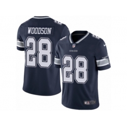 Dallas Cowboys #28 Darren Woodson Vapor Untouchable Limited Navy Blue Team Color NFL Jersey