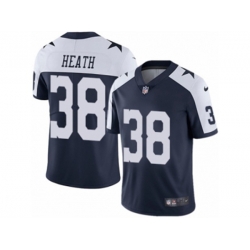 Dallas Cowboys #38 Jeff Heath Vapor Untouchable Limited Navy Blue Throwback Alternate NFL Jersey