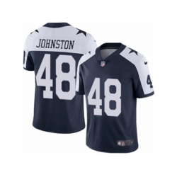 Dallas Cowboys #48 Daryl Johnston Vapor Untouchable Limited Navy Blue Throwback Alternate NFL Jersey