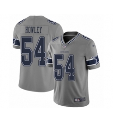 Dallas Cowboys #54 Chuck Howley Limited Gray Inverted Legend Football Jersey