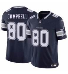 Dallas Cowboys #80 Parris Campbell Navy 2025 F.U.S.E. Vapor Untouchable Limited Football Stitched Jersey