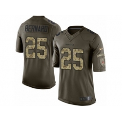 Cincinnati Bengals #25 Giovani Bernard Limited Green Salute to Service NFL Jersey Cincinnati Bengals #25 Giovani Bernard Limited Green Salute to Service NFL Jersey