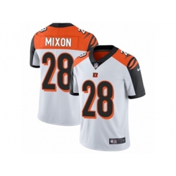 Cincinnati Bengals #28 Joe Mixon Vapor Untouchable Limited White NFL Jersey Cincinnati Bengals #28 Joe Mixon Vapor Untouchable Limited White NFL Jersey