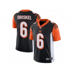 Cincinnati Bengals #6 Jeff Driskel Vapor Untouchable Limited Black Team Color NFL Jersey Cincinnati Bengals #6 Jeff Driskel Vapor Untouchable Limited Black Team Color NFL Jersey