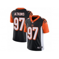Cincinnati Bengals #97 Geno Atkins Vapor Untouchable Limited Black Team Color NFL Jersey Cincinnati Bengals #97 Geno Atkins Vapor Untouchable Limited Black Team Color NFL Jersey