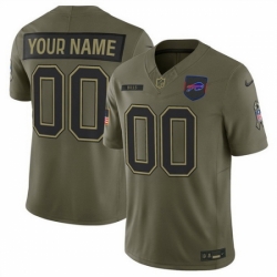 Buffalo Bills Active Player Custom Olive 2025 F U S E Salute to Service Limited Stitched Football Jersey Buffalo Bills Active Player Custom Olive 2025 F U S E Salute to Service Limited Stitched Football Jersey