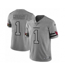 Arizona Cardinals #1 Kyler Murray Limited Gray Team Logo Gridiron Football Jersey