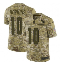 Arizona Cardinals #10 DeAndre Hopkins Camo Stitched NFL Limited 2018 Salute To Service Jersey