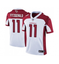Arizona Cardinals #11 Larry Fitzgerald White Vapor Untouchable Limited Player Football Jersey Arizona Cardinals #11 Larry Fitzgerald White Vapor Untouchable Limited Player Football Jersey