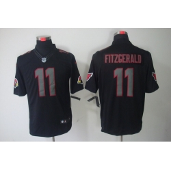 Arizona Cardinals #11 larry fitzgerald black stitched nfl limited Jersey