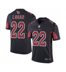 Arizona Cardinals #22 T. J. Logan Limited Black Rush Vapor Untouchable NFL Jersey