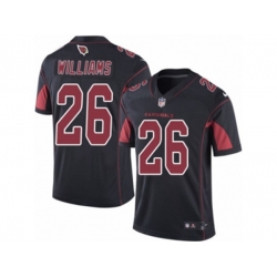 Arizona Cardinals #26 Brandon Williams Limited Black Rush NFL Jersey