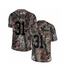 Arizona Cardinals #31 David Johnson Limited Camo Rush Realtree NFL Jersey