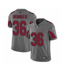 Arizona Cardinals #36 D.J. Swearinger SR Limited Silver Inverted Legend Football Jersey