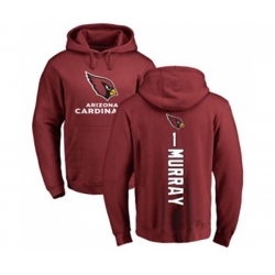 Arizona Cardinals #1 Kyler Murray Maroon Backer Pullover Hoodie
