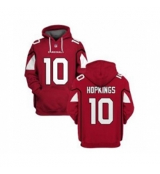 Arizona Cardinals #10 DeAndre Hopkins 2021 Red Pullover Football Hoodie