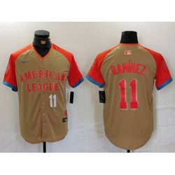 American League 11 Jos E9 Ram EDrez Cream 2024 All Star Limited Stitched Jersey 1 American League 11 Jos E9 Ram EDrez Cream 2024 All Star Limited Stitched Jersey 1