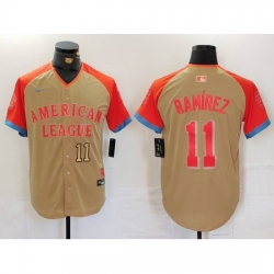 American League 11 Jos E9 Ram EDrez Cream 2024 All Star Limited Stitched Jersey American League 11 Jos E9 Ram EDrez Cream 2024 All Star Limited Stitched Jersey