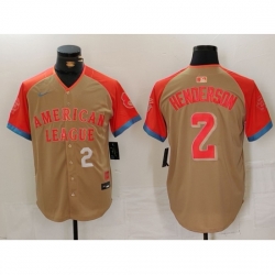 American League 2 Gunnar Henderson Cream 2024 All Star Elite Stitched Baseball Jersey 5 American League 2 Gunnar Henderson Cream 2024 All Star Elite Stitched Baseball Jersey 5