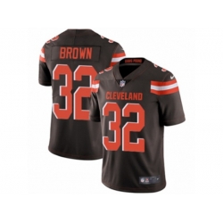 Cleveland Browns #32 Jim Brown Vapor Untouchable Limited Brown Team Color NFL Jersey Cleveland Browns #32 Jim Brown Vapor Untouchable Limited Brown Team Color NFL Jersey