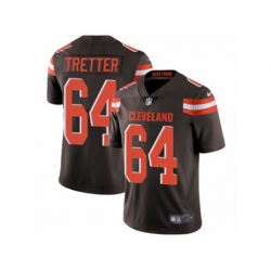 Cleveland Browns #64 JC Tretter Vapor Untouchable Limited Brown Team Color NFL Jersey Cleveland Browns #64 JC Tretter Vapor Untouchable Limited Brown Team Color NFL Jersey