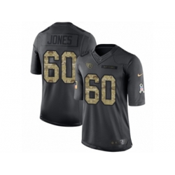 Tennessee Titans #60 Ben Jones Limited Black 2016 Salute to Service NFL Jersey Tennessee Titans #60 Ben Jones Limited Black 2016 Salute to Service NFL Jersey