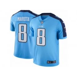 Tennessee Titans #8 Marcus Mariota Limited Light Blue Rush Vapor Untouchable NFL Jersey Tennessee Titans #8 Marcus Mariota Limited Light Blue Rush Vapor Untouchable NFL Jersey