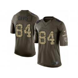 Tennessee Titans #84 Corey Davis Limited Green Salute to Service NFL Jersey Tennessee Titans #84 Corey Davis Limited Green Salute to Service NFL Jersey