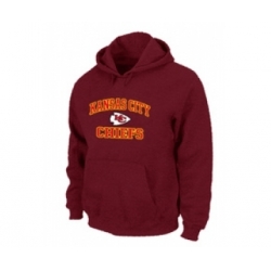 Kansas City Chiefs Heart & Soul Pullover Hoodie Red