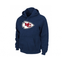 Kansas City Chiefs Logo Pullover Hoodie D.Blue
