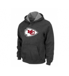 Kansas City Chiefs Logo Pullover Hoodie D.Grey