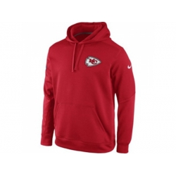 Kansas City Chiefs Nike Red KO Chain Fleece Pullover Performance Hoodie